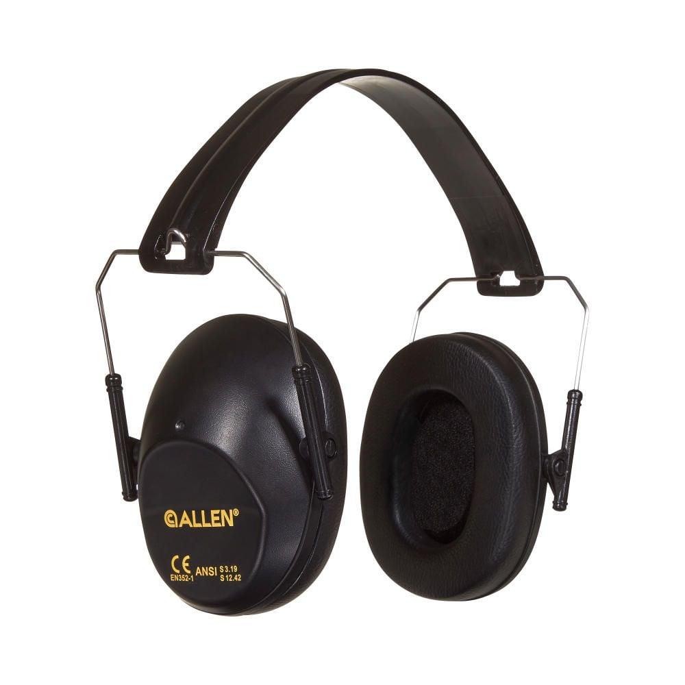  Allen Company Reaction Lo- Profile Hearing Protection Shooting Earmuffs, 26 Db Nrr, Black