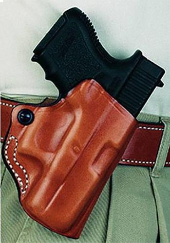  Desantis Gunhide 019ba37z0 Mini Scabbard Owb Black Leather Belt Slide Fits Sig P938 Right Hand