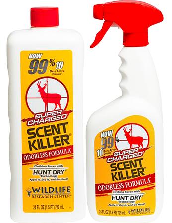 Wildlife Research 559 Super Charged Scent Killer Combo Odor Eliminator Odorless Scent 24 oz Trigger Spray