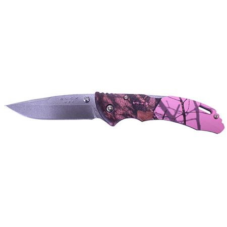 Buck Knives 3668 Bantam Mossy Oak Pink Blaze Camo