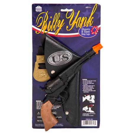 Billy Yank Pistol Cap Gun & Holster Set
