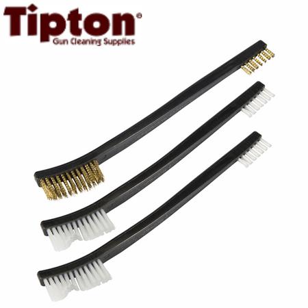 Tipton Cleaning Brush Kit, 2 Nylon, 1 Bronze