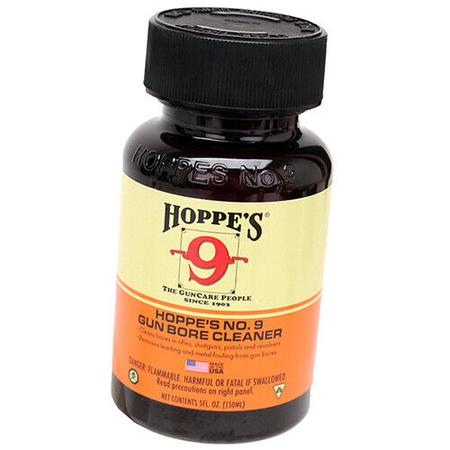 Hoppe's 5 Oz 9 Gun Bore Cleaner Bottle 904B