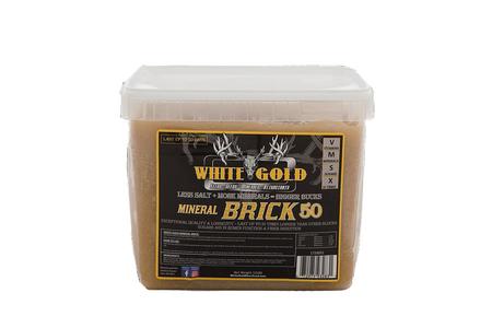 White Gold Mineral Brick 50
