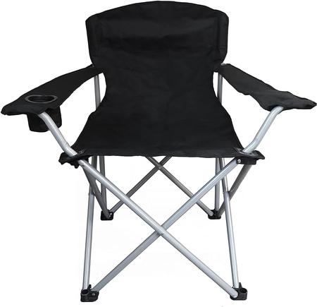 World Famous Sports Oversized Camping Quad Chair Black