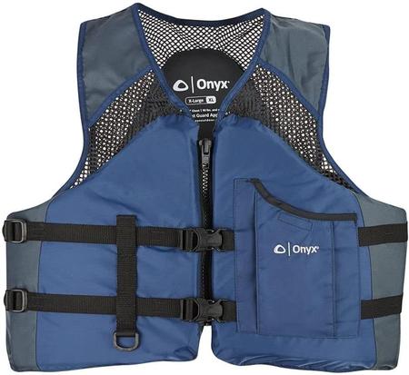 Onyx Outdoor® 116200-500-040-13 - Mesh Classic Large Navy Sport Life Jacket