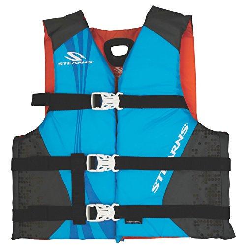  Stearns Antimicrobial Nylon Youth Vest Blue