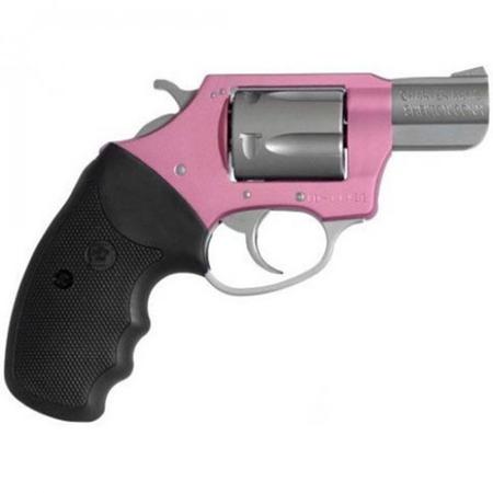 Charter Arms Undercover Lite Pink Lady Concealed Hammer 38 Special Revolver - Stainless/Silver, 2