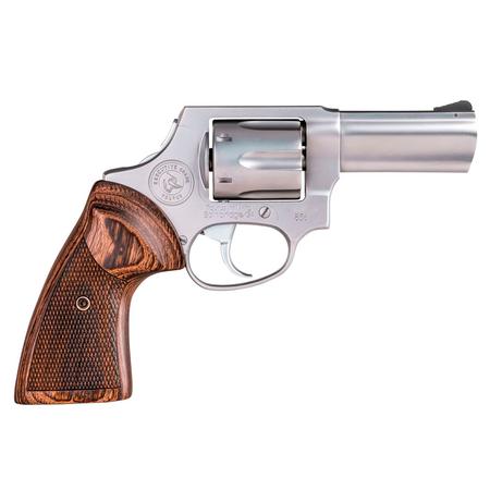 TAURUS 856 Executive Grade 38 Special +P 3in 6rd Hand-Polished Satin Stainless Steel Revolver