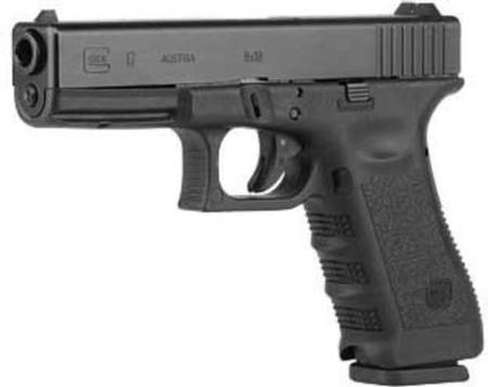 Glock PI1750203 G17 Gen3 Full Size 9mm Luger 17+1 4.49