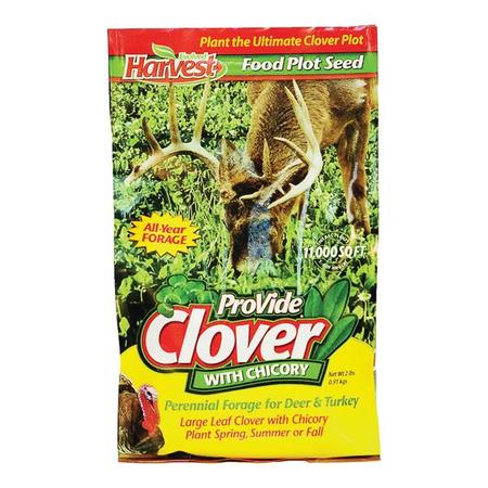 Evolved Habitats ProVide Clover with Chicory Food Plot Seed 2 lb Bag