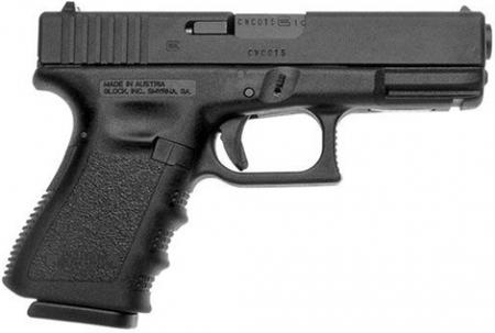 Glock PI1950203 G19 Gen3 Compact 9mm Luger 15+1 4.02