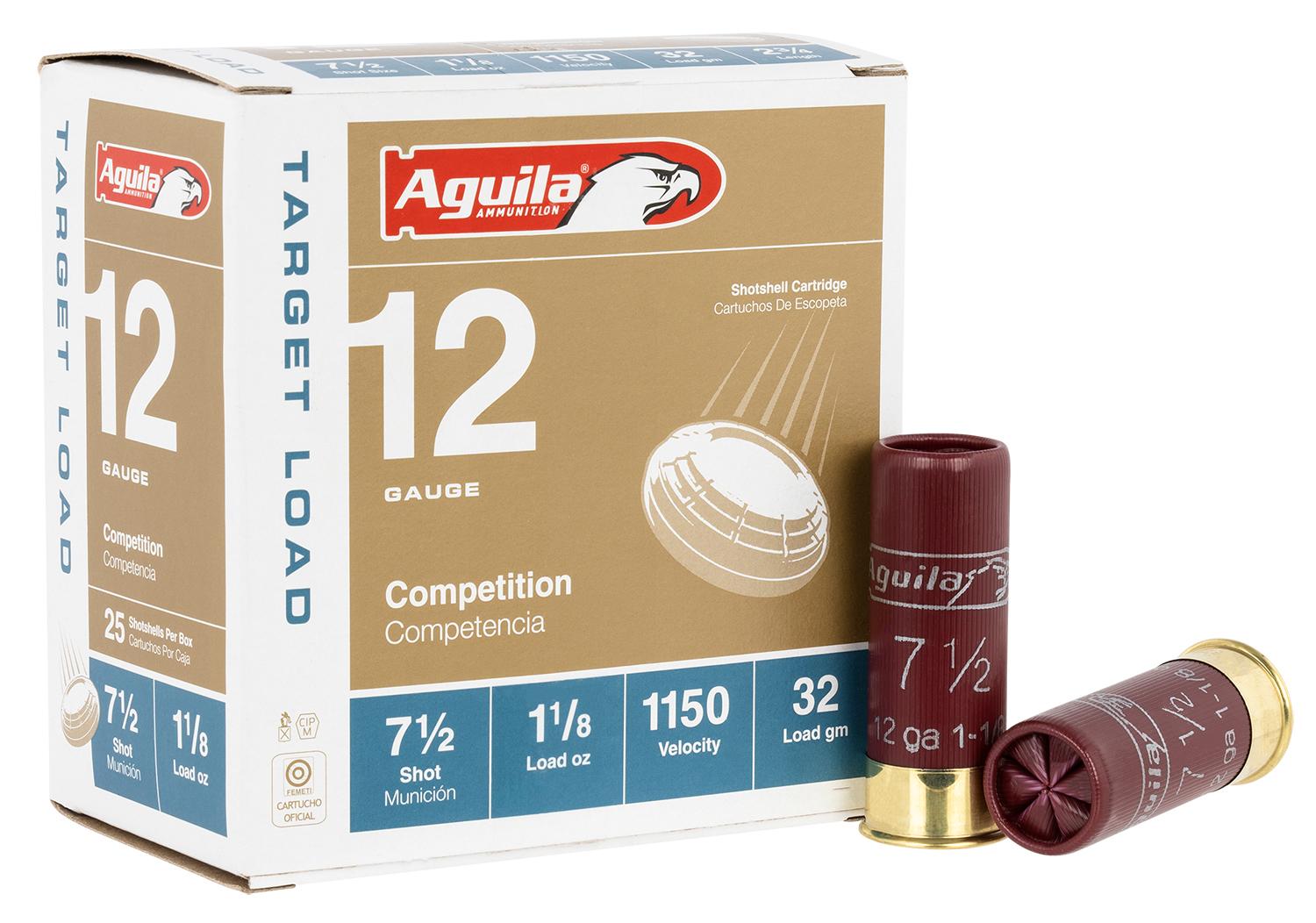  Aguila 1chb1282 Target Load Competition 12 Gauge 2.75 