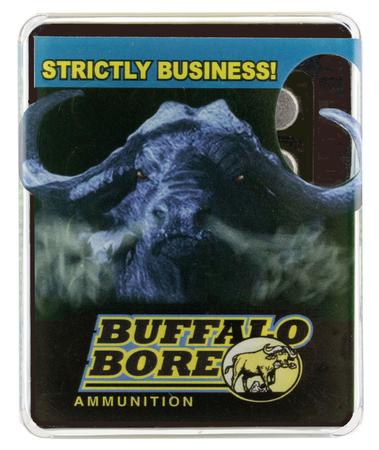 Buffalo Bore Ammunition 38A20 Personal Defense Strictly Business 45 GAP 185 gr Jacketed Hollow Point (JHP) 20 Per Box/ 12 Cs