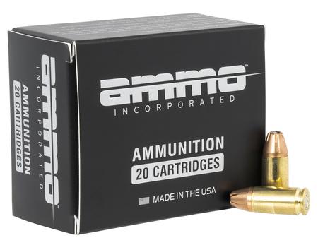 Ammo Inc 9124JHPA20 Signature Self Defense 9mm Luger 124 gr Jacketed Hollow Point (JHP) 20 Per Box/ 10 Cs
