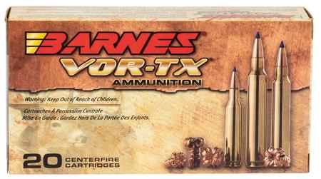Barnes Bullets 21541 VOR-TX Centerfire Rifle 308 Win 168 gr Tipped TSX Boat-Tail 20 Per Box/ 10 Cs