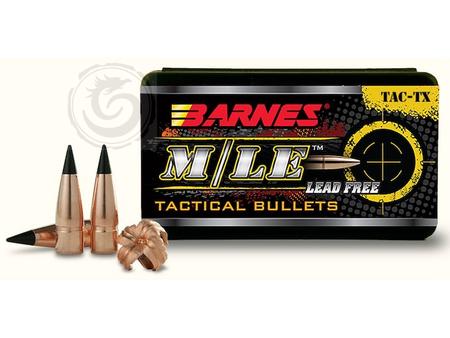 Barnes Bullets 30320 TAC-TX MLE 300 Blackout .308 120 gr TAC-TX Flat Base 50 Per Box