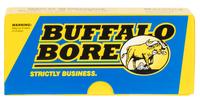 Buffalo Bore Ammunition 28A20 Heavy Strictly Business 30-30 Win 190 gr Semi-Jacketed Flat Point (SJFP) 20 Per Box/ 12 Cs
