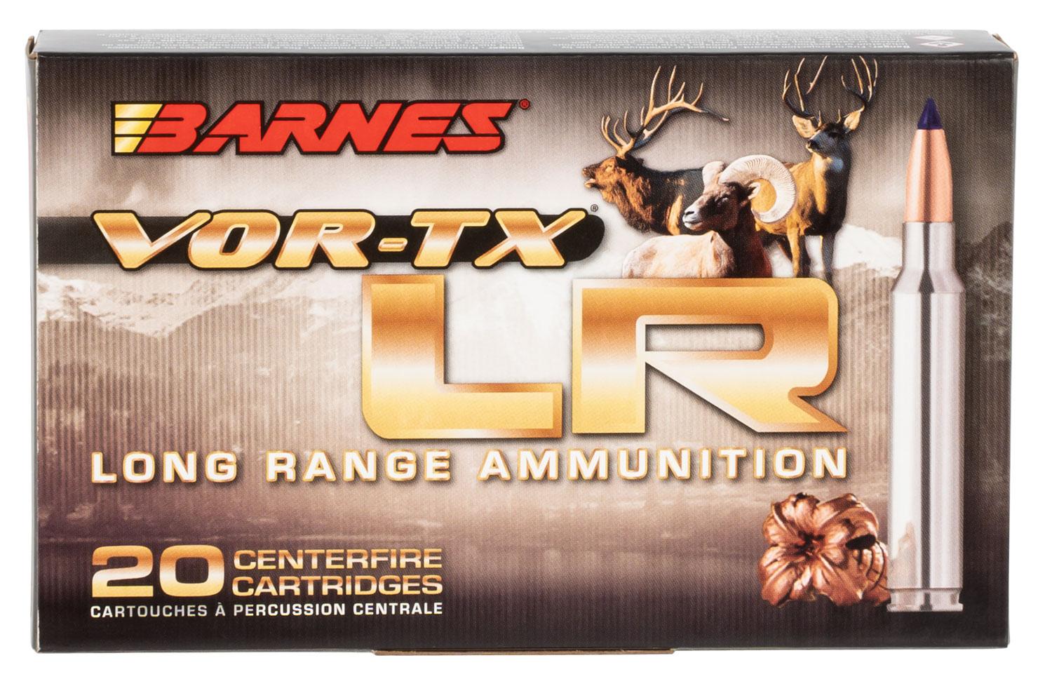 Barnes Bullets 30232 Vor- Tx Long Range 6mm Creedmoor 95 Gr 3150 Fps Lrx Boat- Tail 20 Bx/10 Cs