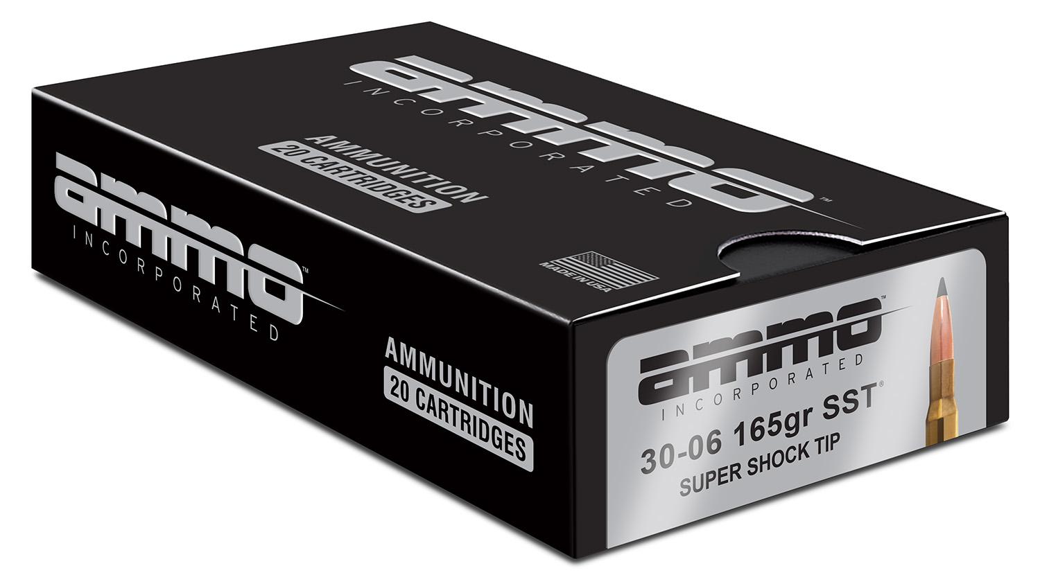  Ammo Inc 3006165ssta20 Signature Personal Defense 30- 06 Springfield 165 Gr Super Shock Tip (Sst) 20 Per Box/10 Cs