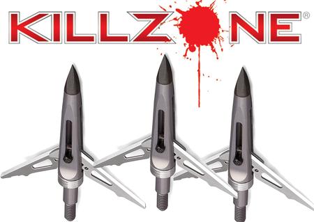 New Archery Products Killzone 125 grain Trophy Tip point 3 pack