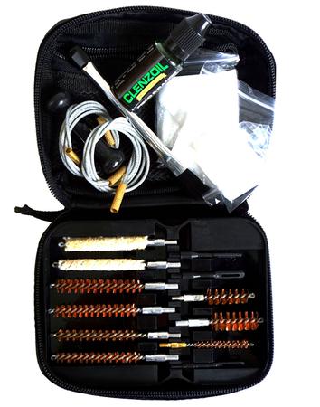 Clenzoil 2335 Field & Range Cleaning Kit Multi-Caliber Rifle/21 Pieces Black