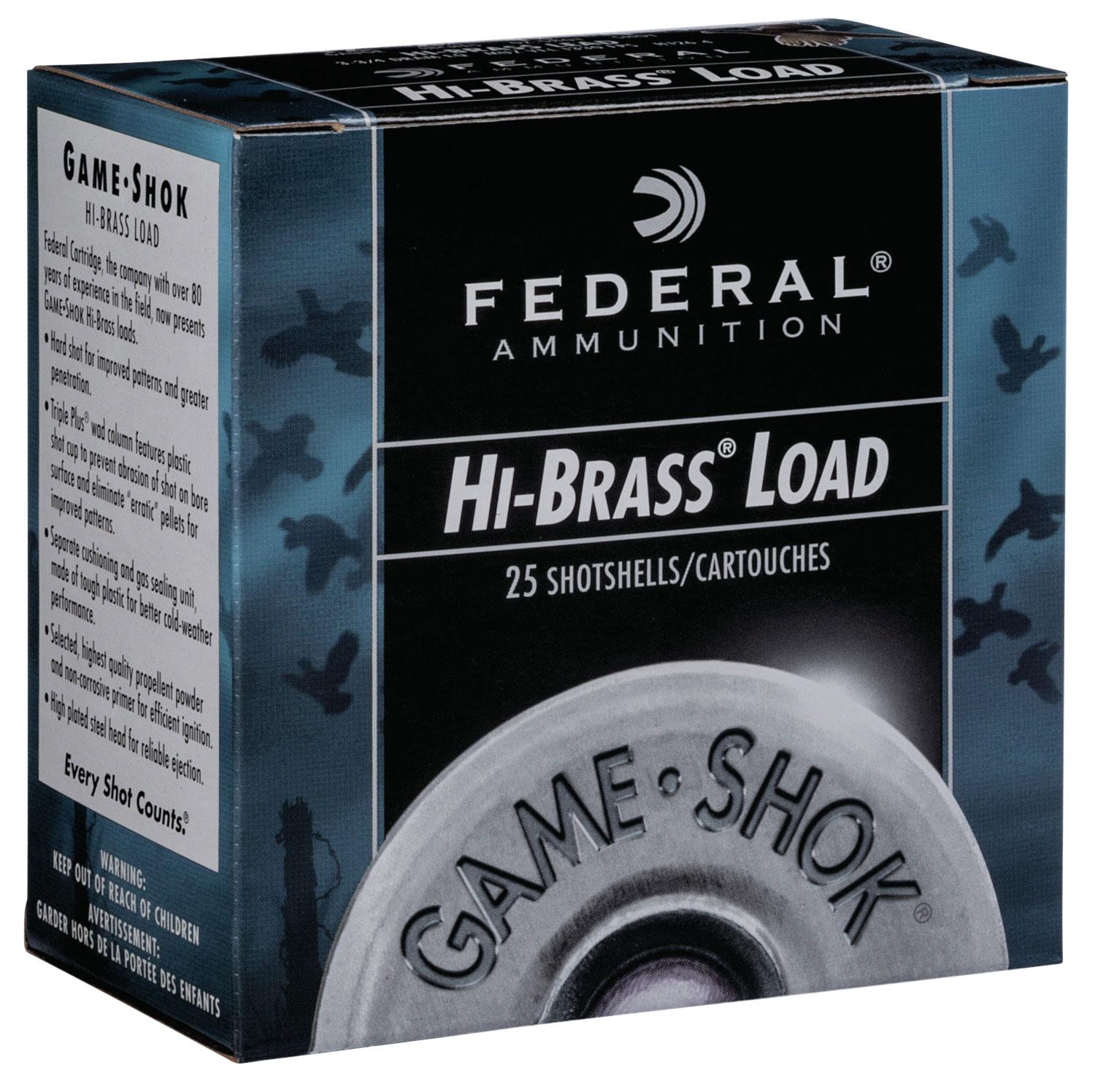  Federal H4136 Game- Shok High Brass 410 Gauge 3 