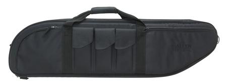 Tac Six 10929 Batallion Tactical Case made of Endura with Black Finish, 3 Pockets to hold 2 Mags, Accessory Pockets, Shoulder Strap, Padded Handle & Polyester Lining 42