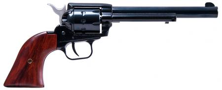 Heritage Manufacturing Rough Rider Revolver 22LR/22 mag 6.5 in. Blued/Cocobolo 9 rd.