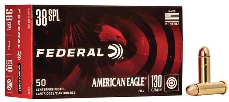 American Eagle Handgun 38 Special 130 Grain 50 RDS