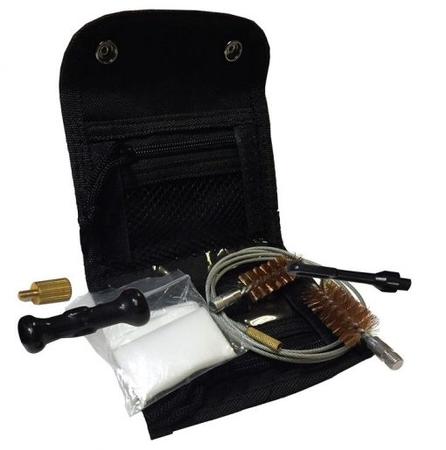 Remington Accessories 17574 Field Cable Cleaning Kit Multi-Gauge Shotgun/Black Water Resistant Tri-Fold Nylon Case