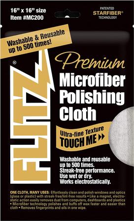 Flitz MC200 Premium  Microfiber 16