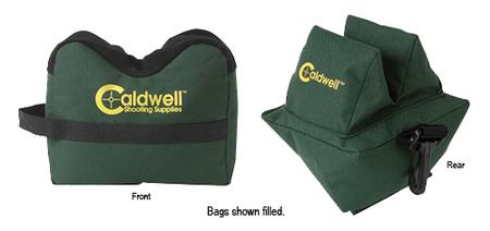 Battenfeld Deadshot Gun Rest Bag Front/Rear Combo, Filled, Green, 600D Polyester