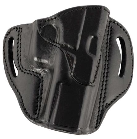 TX 1836 Kydex TXBH3300 Cannon  OWB Black Leather Belt Slide Fits Glock Right Hand