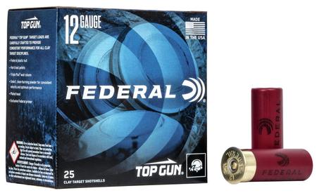 Federal TG128 Top Gun Target Load 12 Gauge 2.75